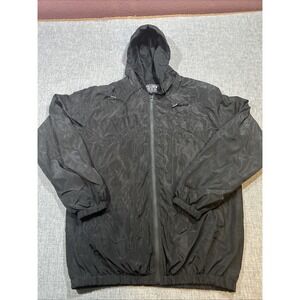 Kill Crew Windbreaker Blackout Jacket XL With Embroidered Logo Lightweight